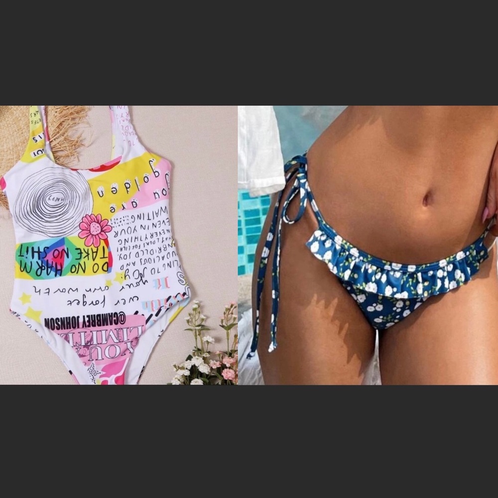 NWT SHEIN Bathing Suit Bundle / M